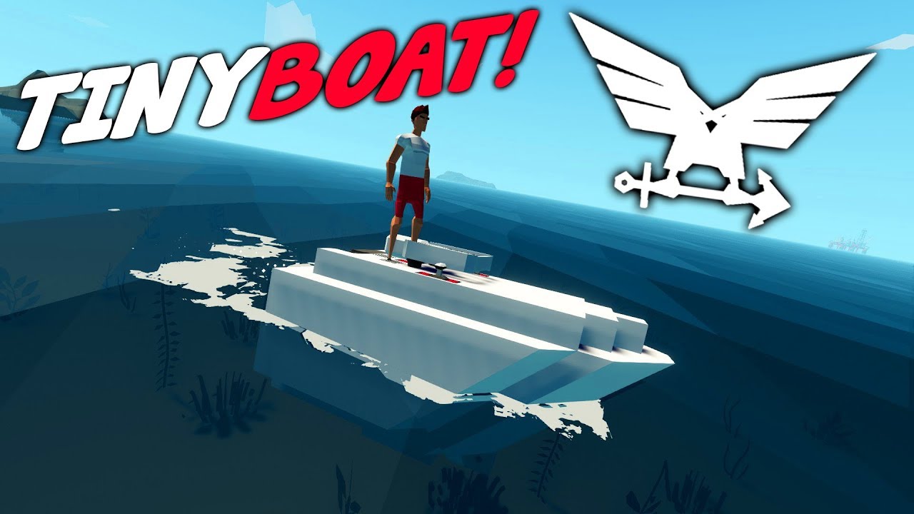 Building a Tiny Boat - Stormworks: Build and Rescue 