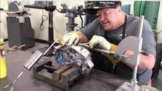 Cast Aluminum Motorcycle Case Repair