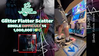 [DDR WORLD] Glitter Flatter Scatter DSP-14 1,000,000 MFC