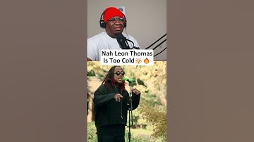Thumbnail of Leon Thomas - YES IT IS (Live) Reaction #Shorts