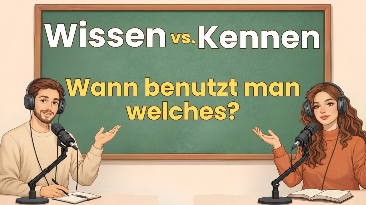 German Podcast | Deutsch Grammatik Ep 8: Wissen vs. Kennen – Zwei Wege, etwas zu wissen
