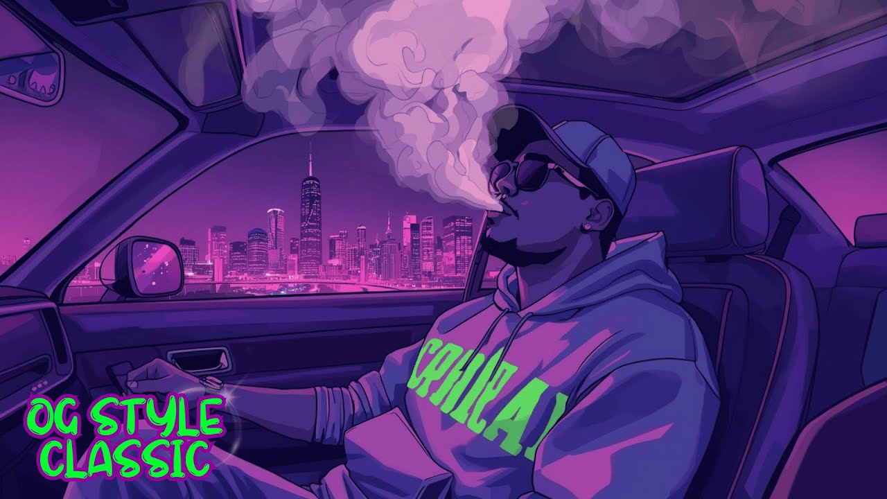 “Hazy Streets & Quiet Minds” Playlist — West Coast Chill | Rap • Stoner Mood