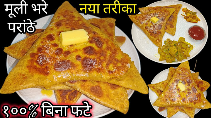 मूली भरे मसाला परांठे ऐसे बनाएं फूले-फूले-खस्ता,बेलने में न फटें ना कटें Easy to Roll Mooli Paratha