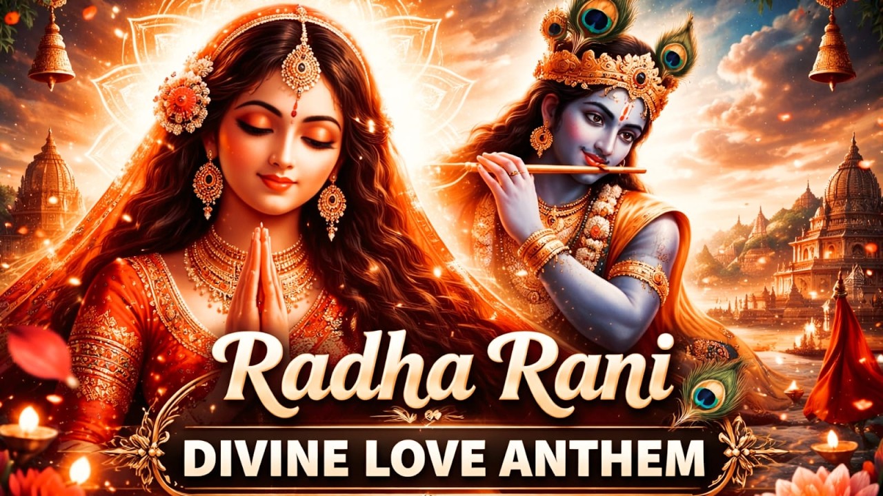 Radha Rani – Divine Love Anthem 💖✨ | Cinematic Bhajan 2026 | Bhakti Beats Studio
