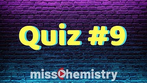QZ9● CSIR NET Dec. 2018 (Chemical Science) Problem Solved Question By Miss Chemistry