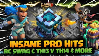 RC Swag! Th13 Pro Attacks! TH13 QC LALO | Th13 vs Th14 | Th13 Dragon Rider & More Th13 3 Star Attack