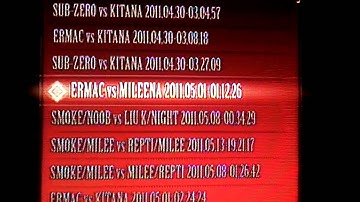 Mk9 smoke, subzero and ermac combos