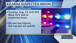 Police launch arson investigation after house fire in Elmira