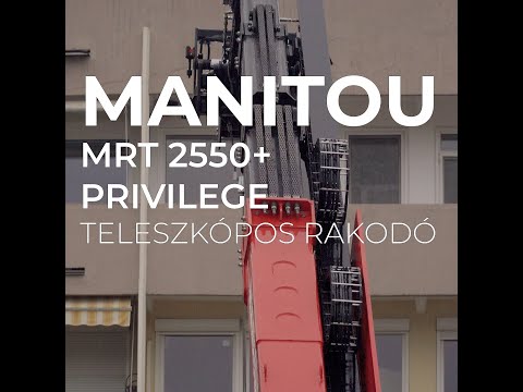 Videó: A manitou teleszkópos rakodó?