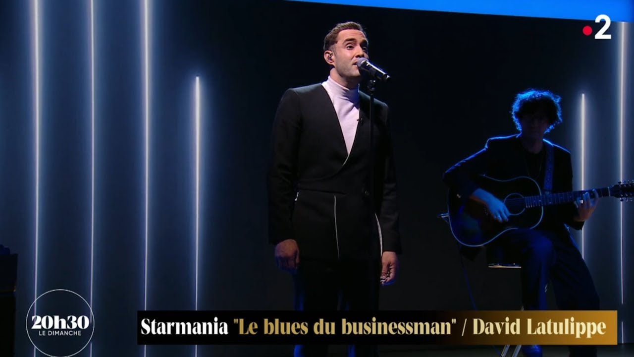 Starmania 2022 - David Latulippe - Le blues du businessman live