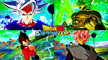 Dragon ball Sparking ZERO-Characters meet their Future/Past Self - unique interactions