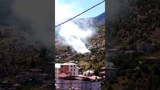 Adana Sai̇mbeyli̇ Merkezde Yangin In