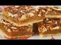 Pecan Squares Recipe Demonstration - Joyofbaking.com