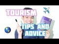 Tips and Advices for Tourism Students