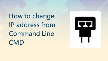 Change Computer’s IP Address From the Command Prompt