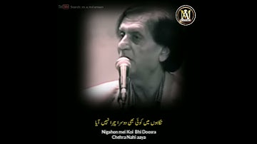 Samandar Ne Bahut Mauqa Diya Tha Doob Jaane Ka || Shairy Status || Waseem Barelvi .