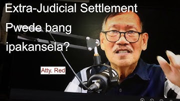 Pwede bang ipakansela ang Extra-Judicial Settlement of Estate at Transfer Certificate of Title?