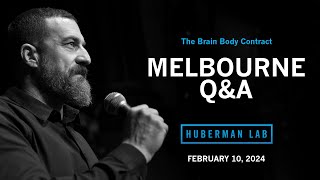 LIVE EVENT Q&A: Dr. Andrew Huberman Question & Answer in Melbourne, AU by Andrew Huberman 118,923 views 1 month ago 58 minutes