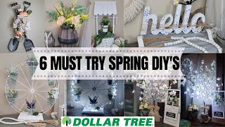 6 MUST TRY DOLLAR TREE SPRING DIY