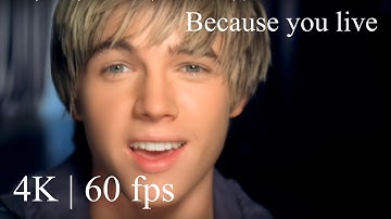 Jesse McCartney - Because you live | Alt Version ( Official Video 4K | 60 fps )