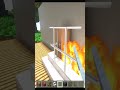 Minecraft Modern Fireplace 🔥 #minecraft