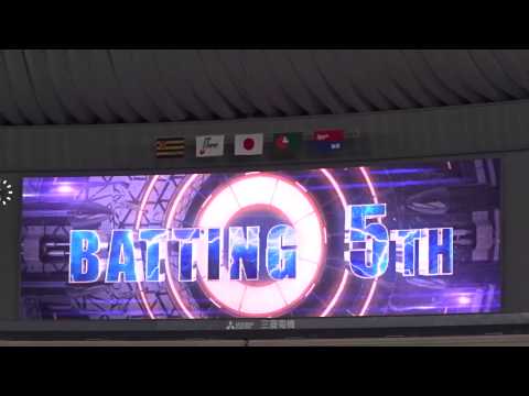 20150416　ナゴヤドーム　スターティングメンバー発表