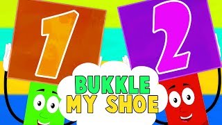 Uno due fibbia mia scarpa | Canzone per bambini | filastrocche per bambini | One Two Buckle My Shoe