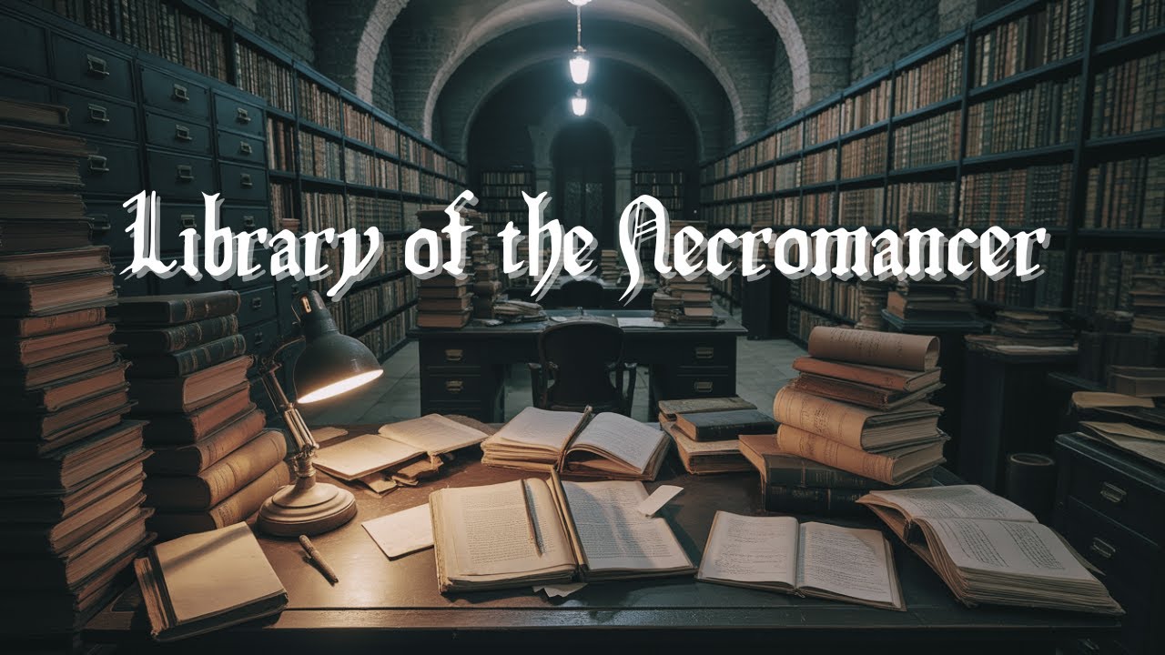 Library of the Necromancer: Grimdark Ambient Music for Reading, Study & Forbidden Knowledge