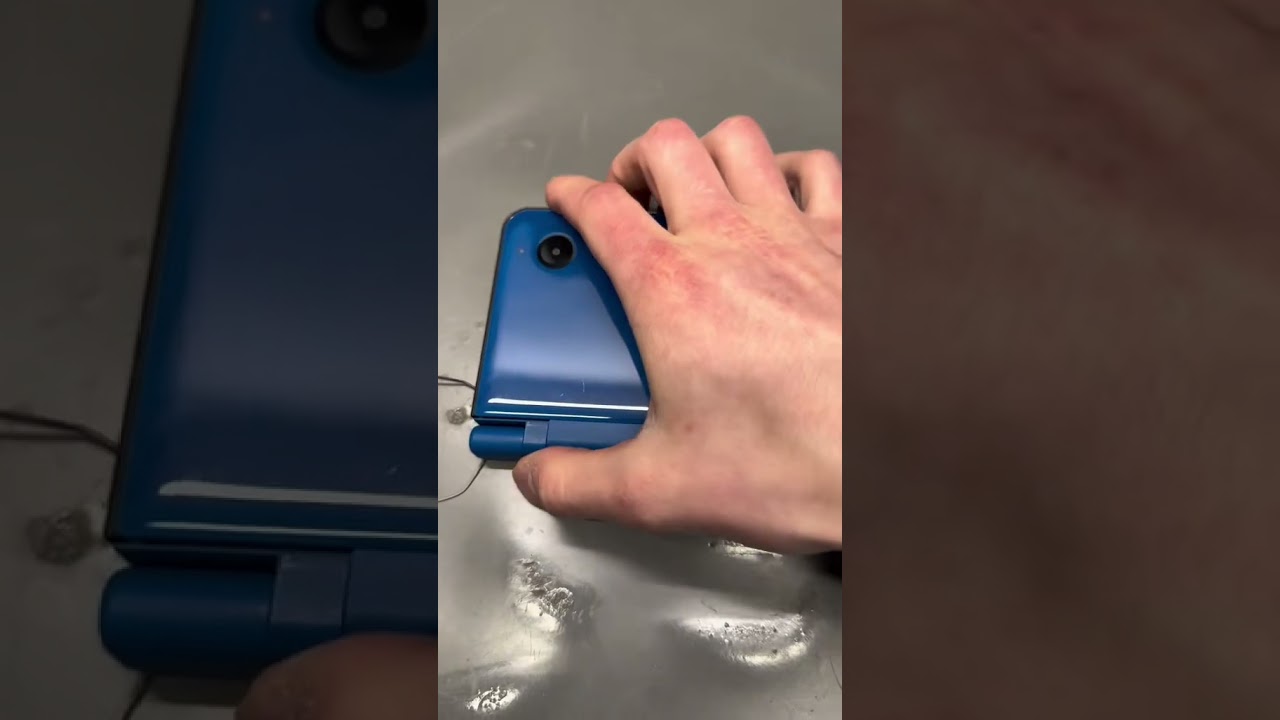 Ремонт DSi с треснувшим шарниром!