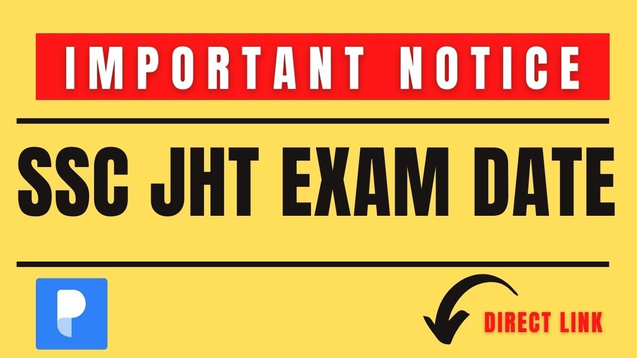 SSC JHT Paper 2 Exam Date I SSC Junior Hindi Translator Paper 2 I SSC JHT Important Notice I Prepp