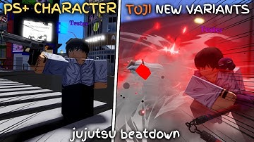 PS+ SENIOR THUKUNA + TOJI NEW VARIANTS In Jujutsu Beatdown Roblox