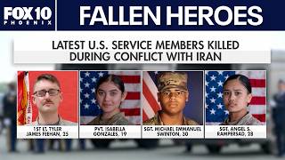 Iran war: Four U.S. soldiers killed in Middle east return home | FOX 10 Phoenix
