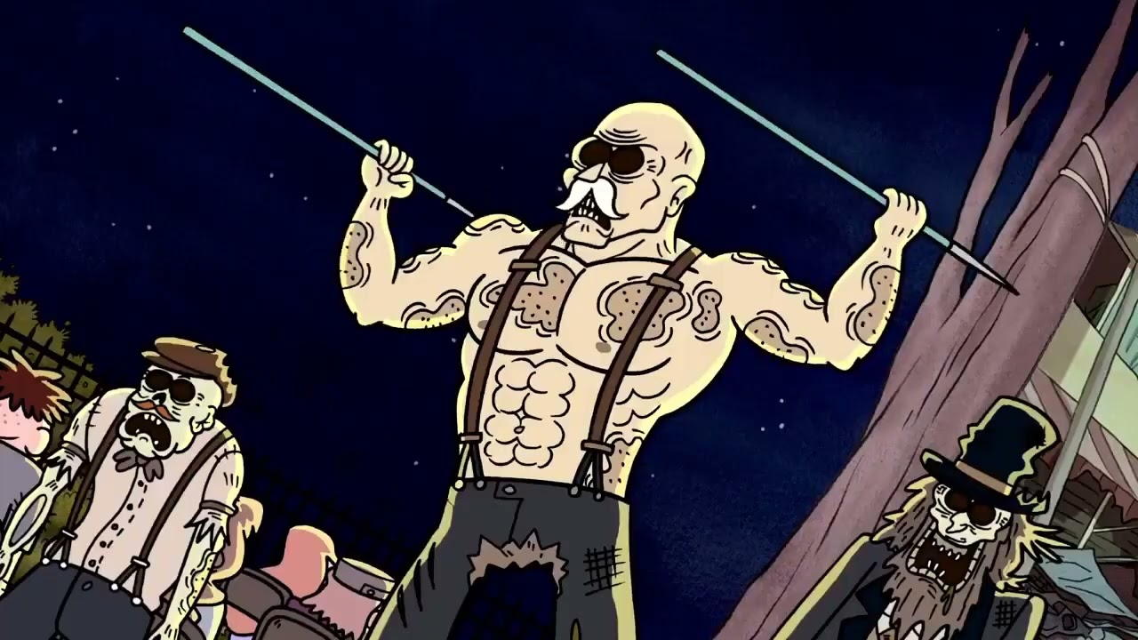 Regular Show - Buff Zombie Vs Skips