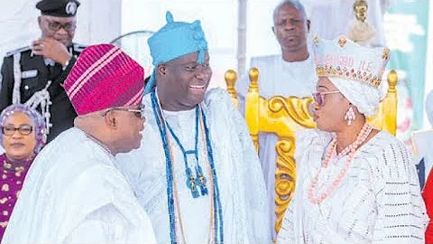 OONI INSTALLS FIRST LADY, OLUREMI TINUBU AS YEYE ASIWAJU GBOGBO ILE OODU'A.