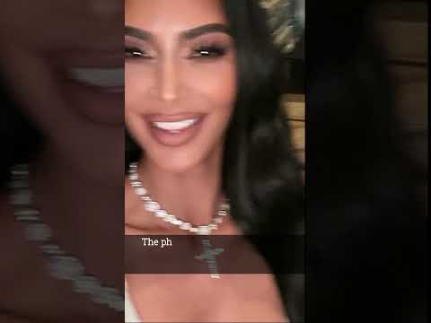 Kim Kardashian showcases her cleavage in a silver dress wishes Oprah a joyful 69th Birthday