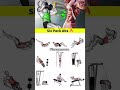 Six pack workout gym/home