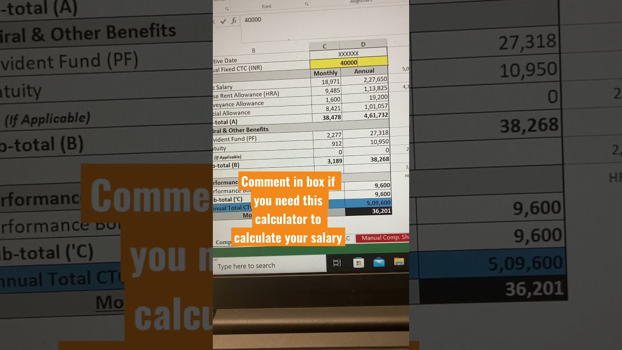 Salary Calculator To Calculate Your Inhand