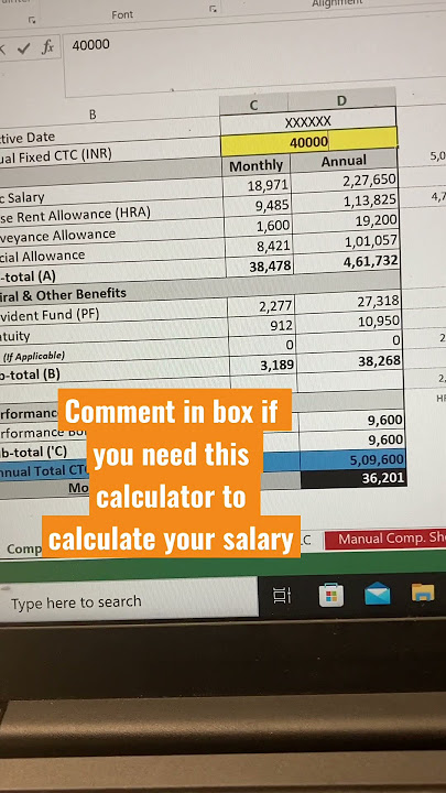 Salary Calculator to calculate your inhand salary