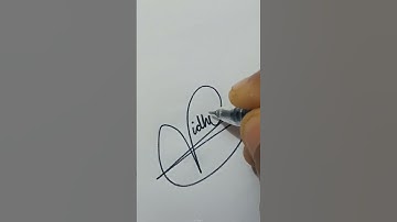 Vidhi name signature | ArTwarT                    #shorts