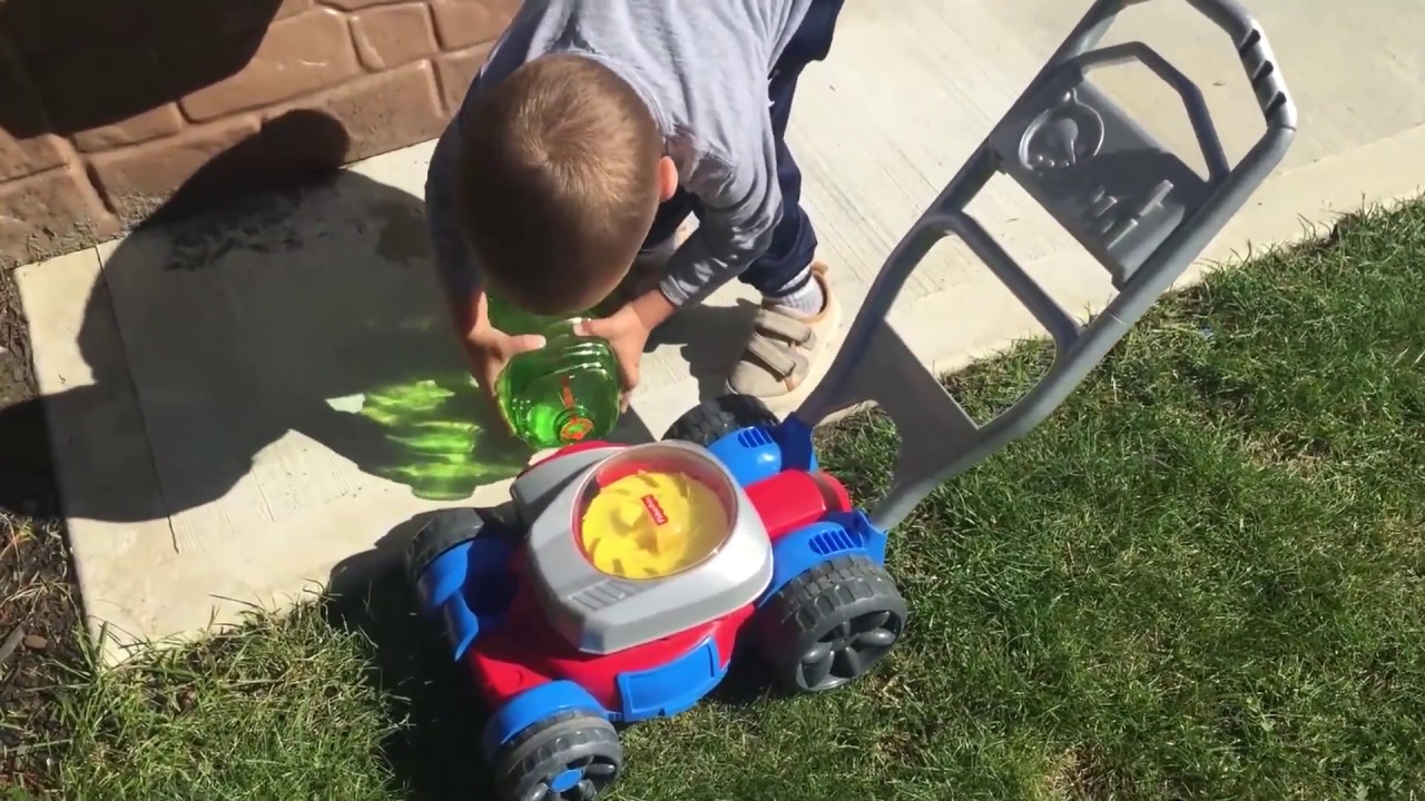 Toy Lawn Mowers 2016 Brothers r Us! YouTube