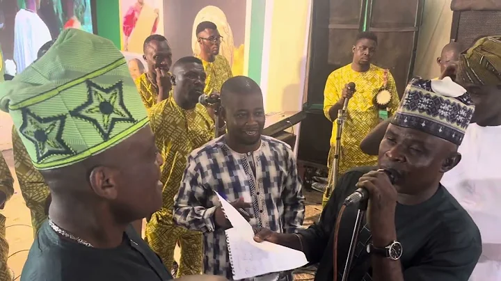 WASIU HARUNA ISHOLA FUJI SOUND AT ADETOUN OGUNDE’S 50TH BIRTHDAY PARTY