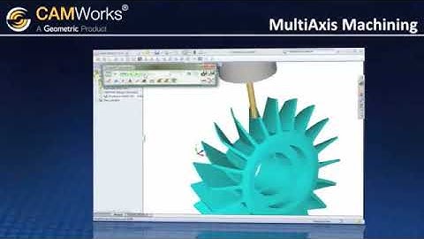 5 Axis CNC Milling Machine Tools, CamWorks, Mohsen Soori