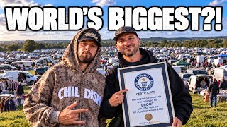 We Went To The Biggest Car Boot Sale In The World!