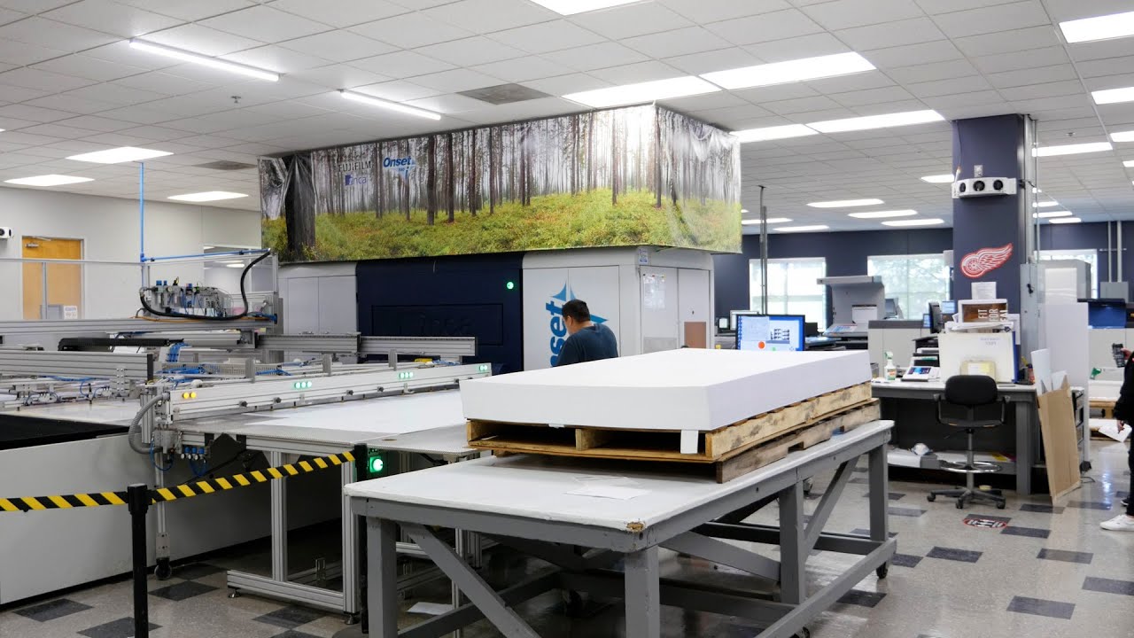 ABS Digital Printing Department YouTube