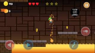 Super Louis | Winter World 2-8 | Super Mario Bros. like game screenshot 4