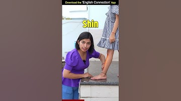 पैर के 18 भागों के नाम अंग्रेजी में, 18 Parts of Legs | Kanchan Spoken English Connection #shorts