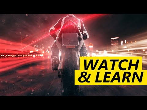 Video: Kunnen motorrijders midden op de weg rijden?