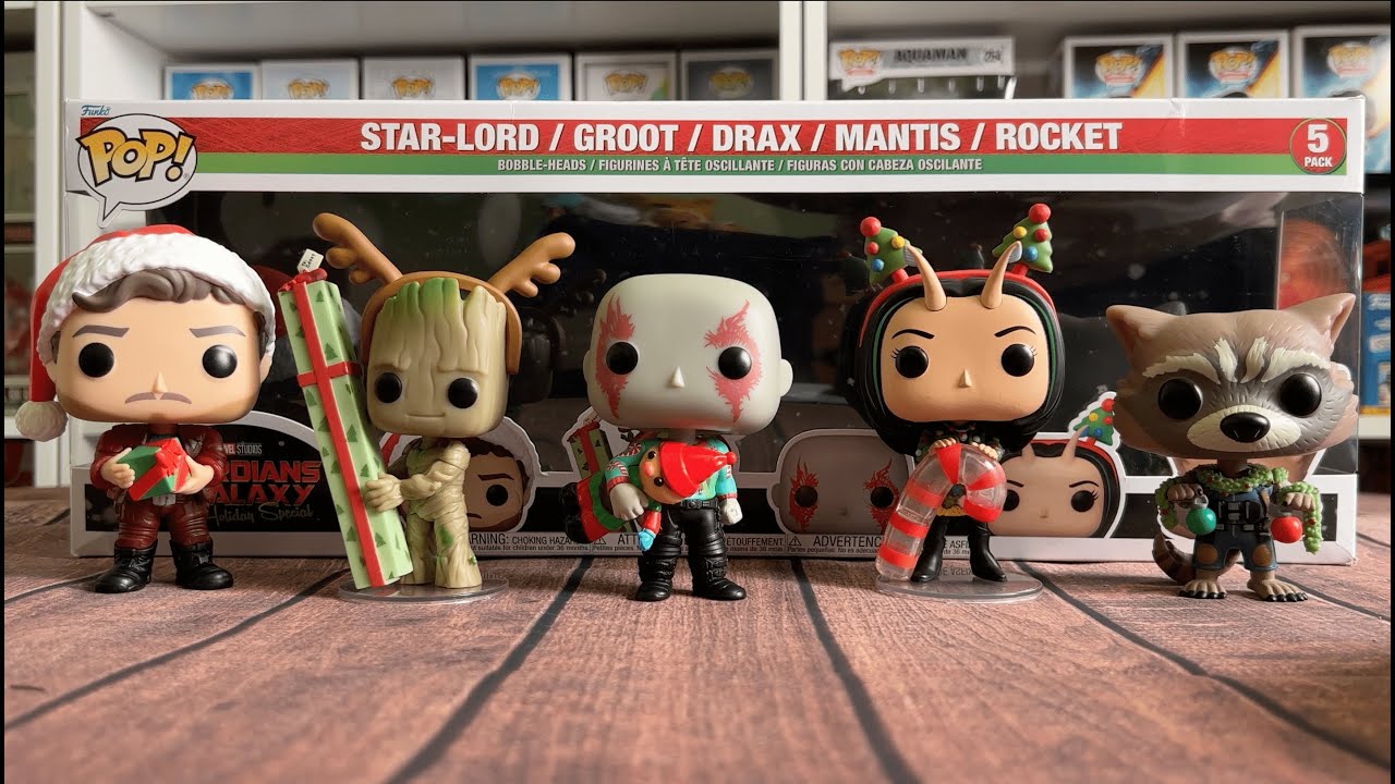 The Guardians of the Galaxy Holiday Special Star-Lord Funko Pop Figure