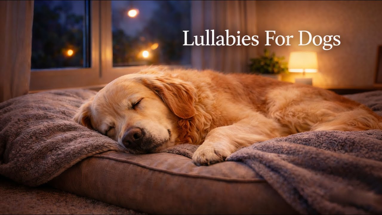 Lullabies for Dogs 🐶 | Calming Music for Anxiety & Deep Sleep - YouTube