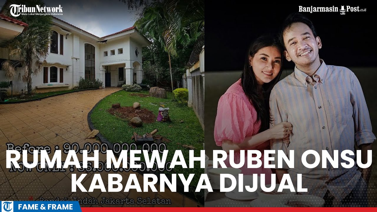 Rumah Mewah Ruben Onsu dan Sarwendah Kabarnya Dijual Rp90 Miliar
